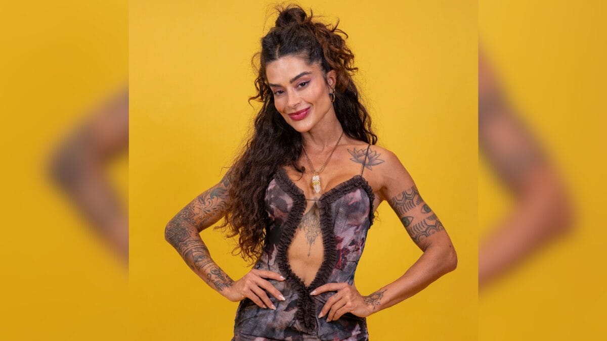 Aline Campos foi a primeira eliminada da edição 26 do programa (Foto: TV Globo, Reprodução)