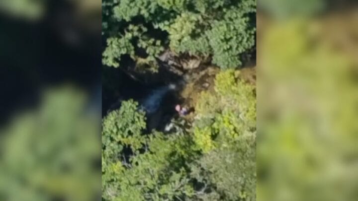 Buscas foram feitas por cerca de 48 horas (Foto: CBMSC, Reprodução)