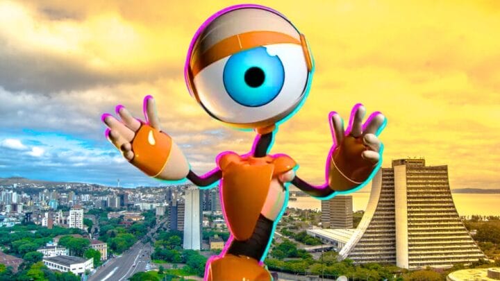 casa de vidro BBB 26 em Porto Alegre