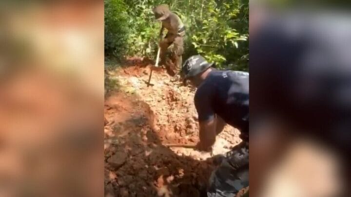 Corpos foram encontrados no dia 9 de janeiro (Foto: PMSC, Reprodução)
