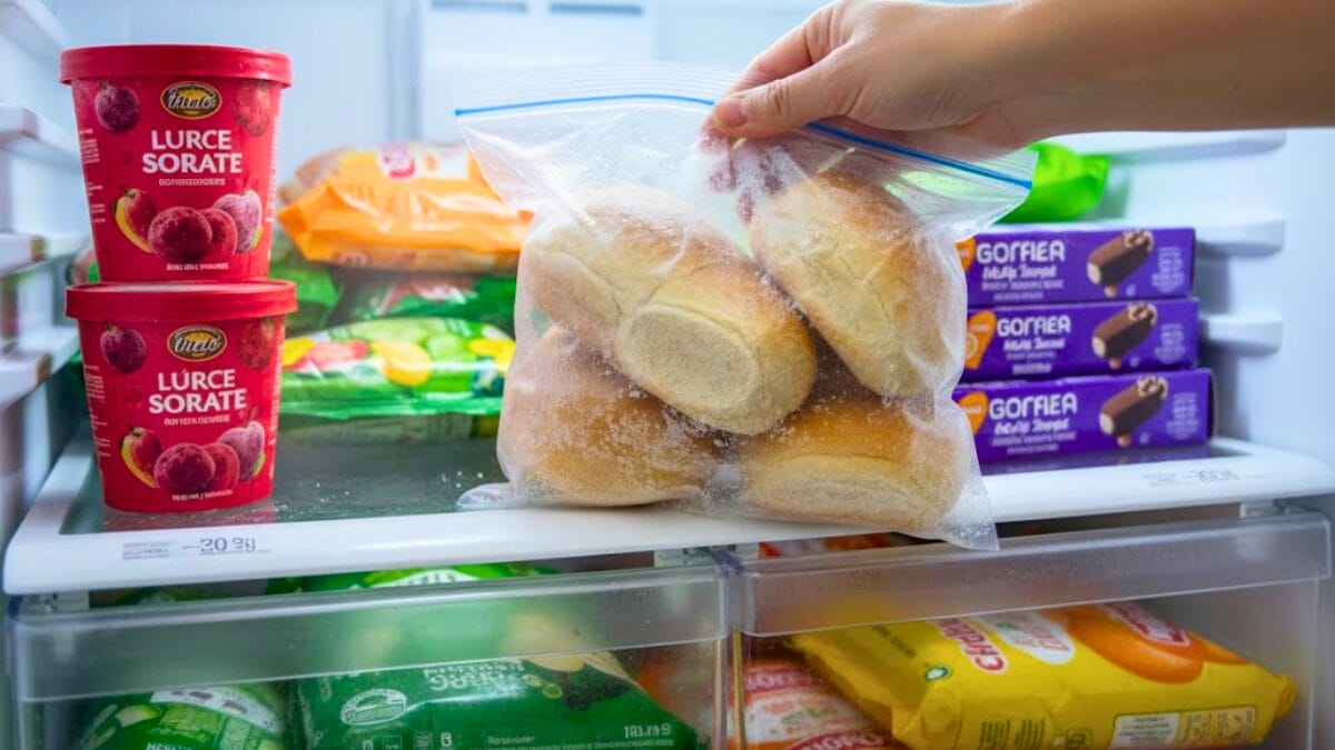como congelar pão