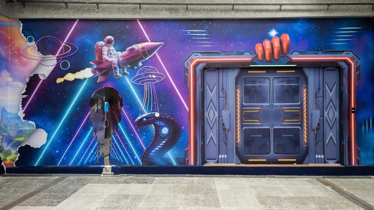 &Aacute;rea externa da casa do BBB 26