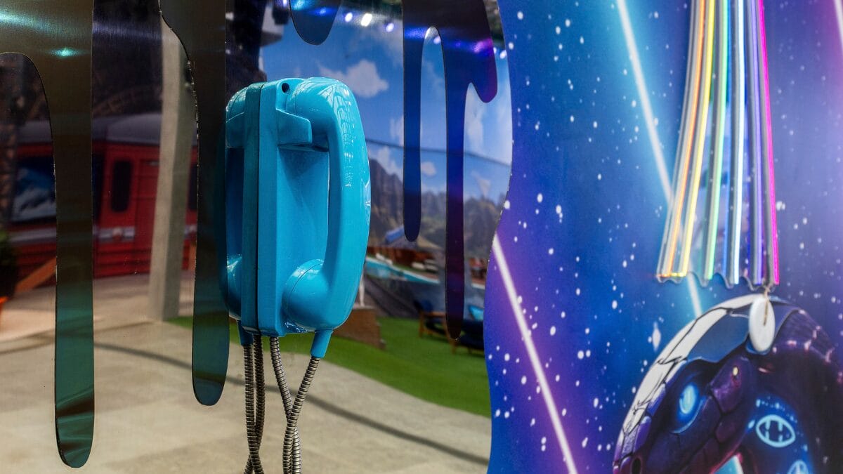 &Aacute;rea externa da casa do BBB 26