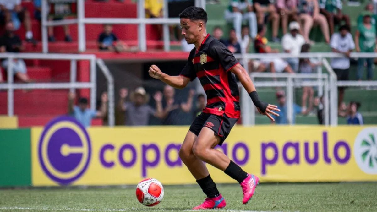 Samuel Pires vai para a sua segunda Copinha pelo Sport | (Foto: Igor Cysneiros, SCR)