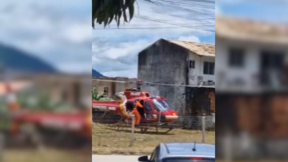 Caso aconteceu nesta quinta-feira (1°) (Foto: CBMSC, Reprodução)