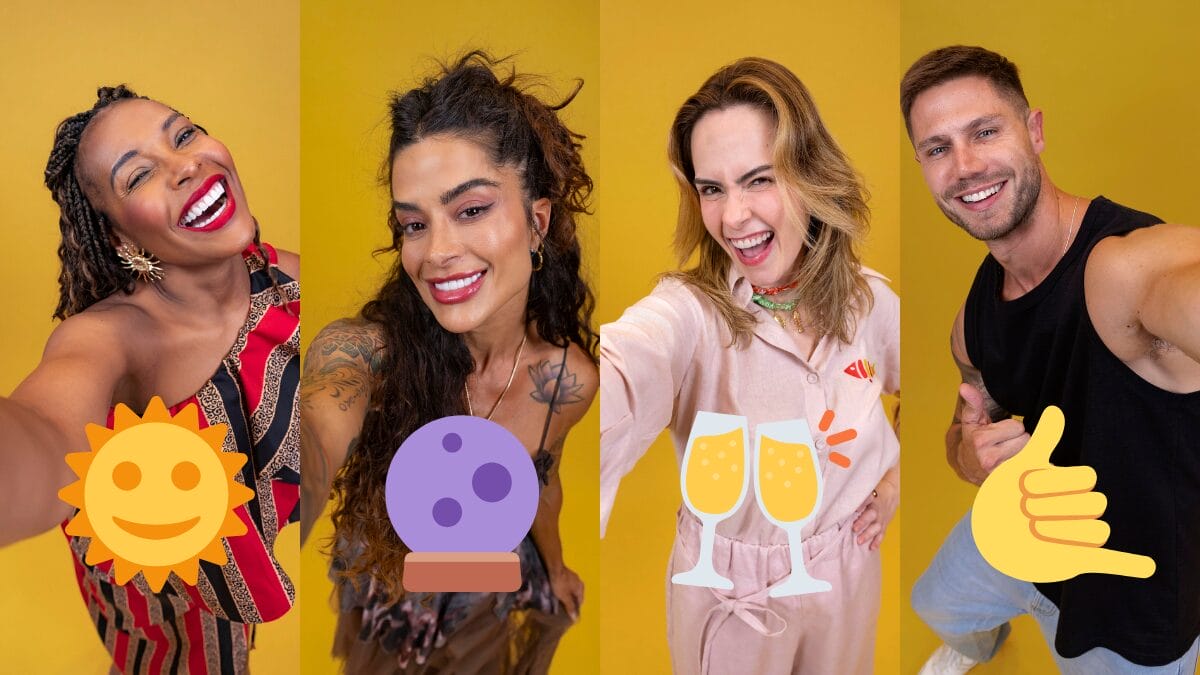 emojis e redes sociais participantes do bbb 26