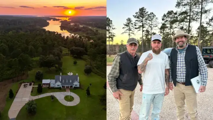 Jake Paul e sua nova mansão no campo (Fotos: Jon Kohler & Associates)