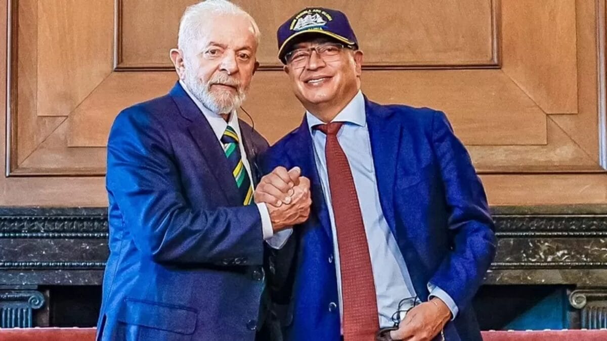 Presidentes Lula e Gustavo Petro em 2024 (Foto: Ricardo Stuckert, Arquivo)