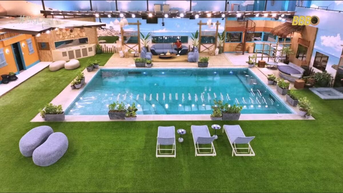 piscina da casa do BBB