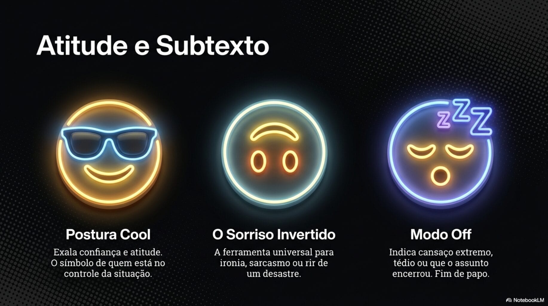 quando usar cada emoji em frases de status