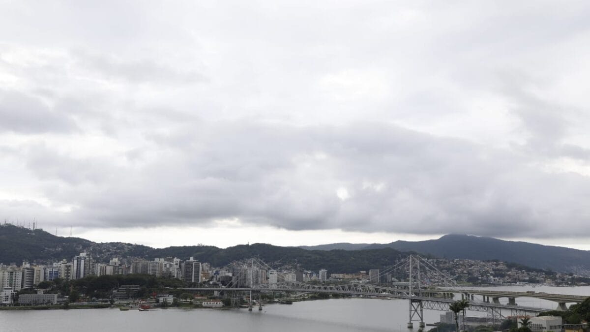 Inmet emitiu alerta para temporais em SC no sábado (Foto: Patrick Rodrigues, NSC Total)