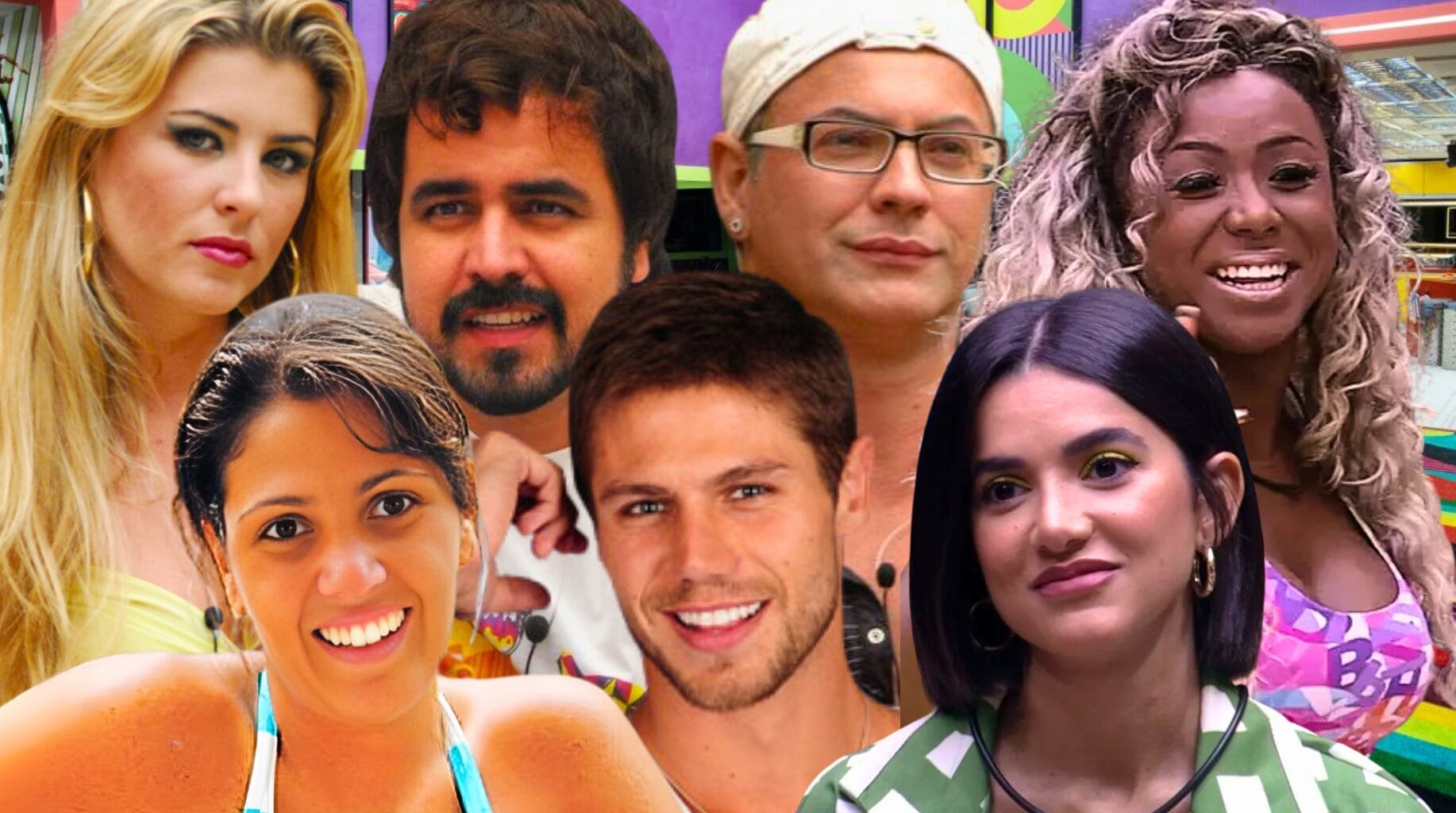 todos os participantes do BBB