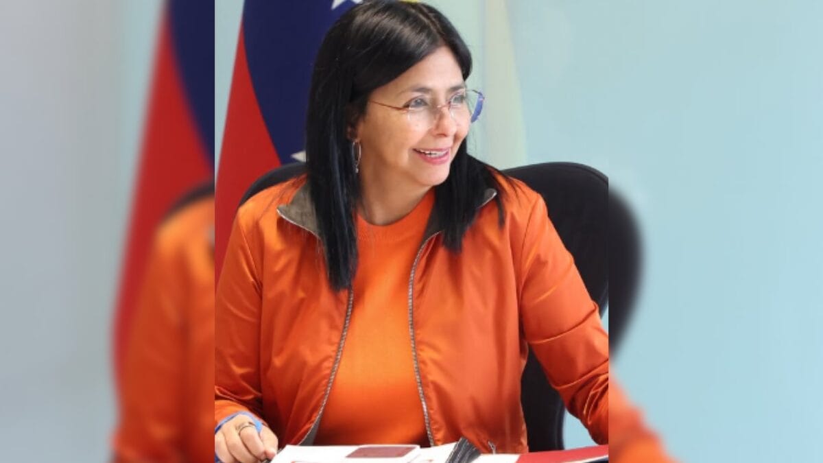 Delcy Rodríguez assume como presidente interina da Venezuela por 90 dias (Foto: Redes sociais, Reprodução)
