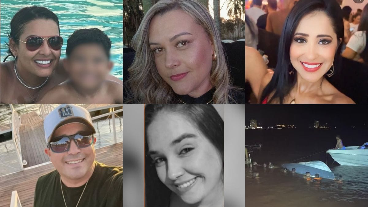 Quem são as vítimas de acidente de lancha que matou criança e mais cinco pessoas
