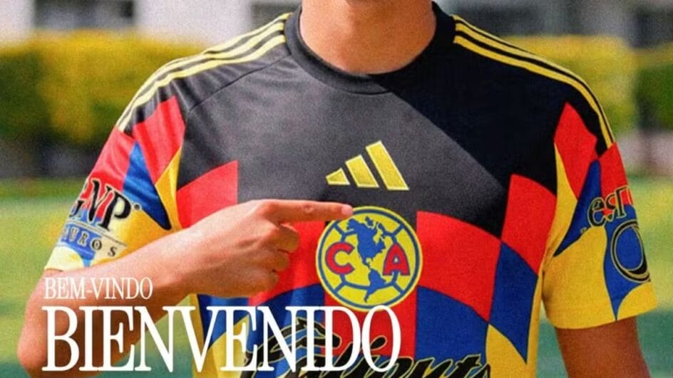 Jogador foi anunciado pelo América do México (Foto: Divulgação, América-MEX)