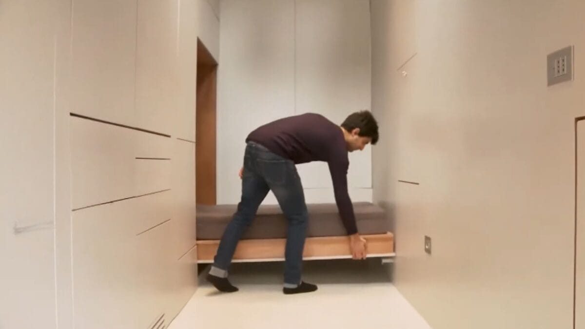 Arquiteto vive em uma casa de 9 metros quadrados que se move