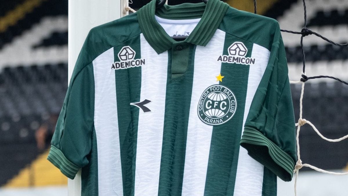 Camisa do Coritiba para a temporada 2026