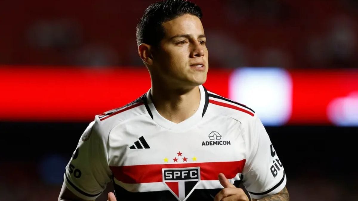 James não se firmou no Brasil (Foto: Rubens Chiri, saopaulofc.net)