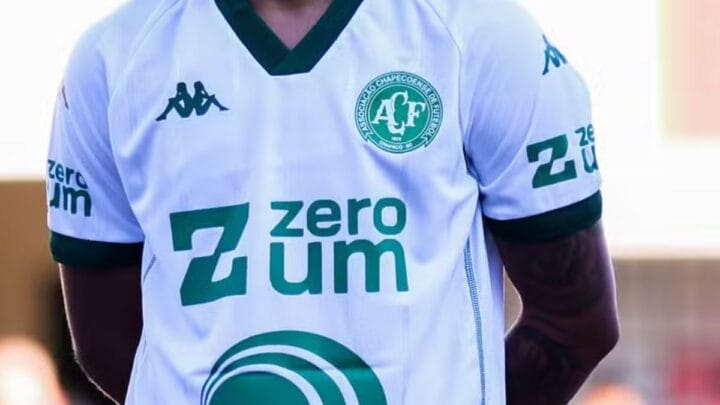 Camisa da Chapecoense usada na temporada 2025