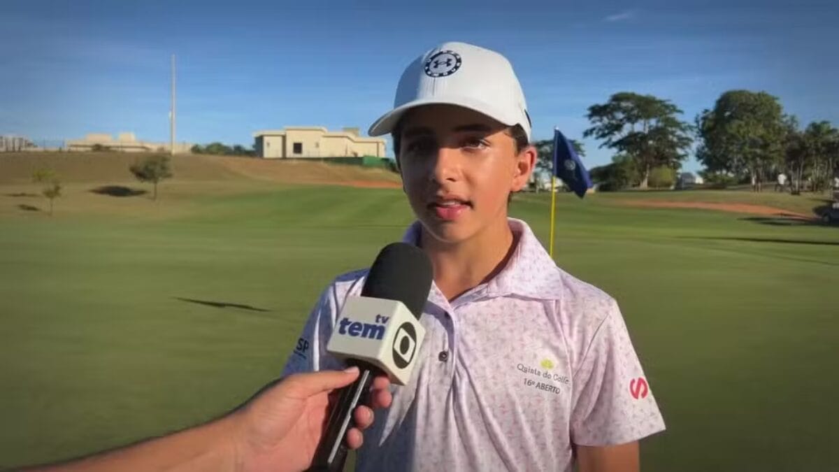 Cidade do interior tem campo de golfe com 18 buracos e tamanho de 98 campos de futebol