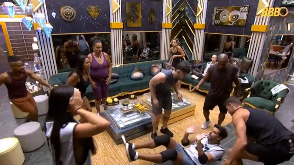 Cowboy passa mal no BBB 26