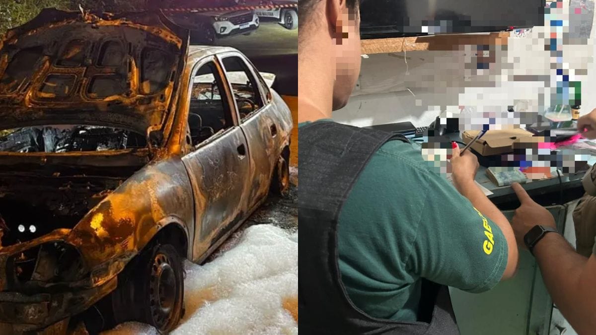 Operação tem origem na investigação do caso de quatro jovens que foram encontrados mortos dentro de um carro incendiado em São João Batista, em maio de 2025
