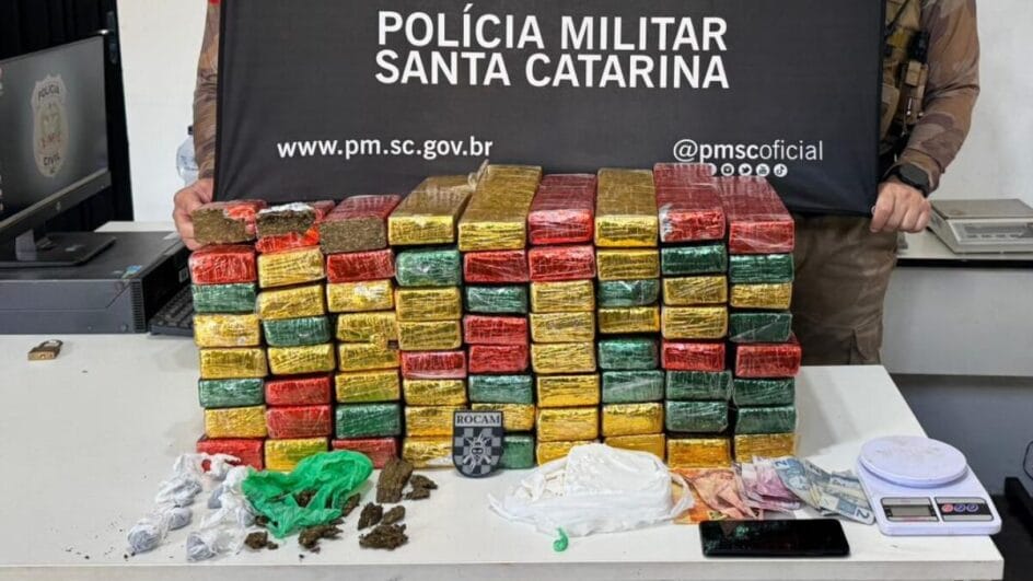 Apreensão de drogas em Chapecó