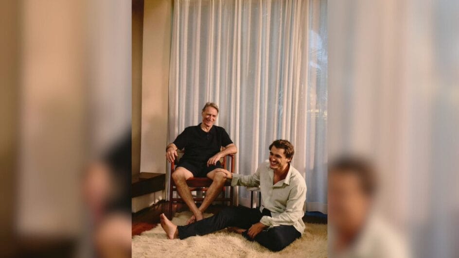 Filho de Herson Capri publica foto com o pai após infarto Sempre Juntos