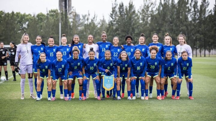 Seleção Brasileira vai em busca de mais um troféu (Foto: Ramiro Cicao, Staff Images, CBF)