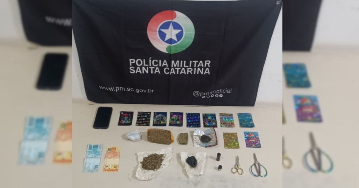 Homem que vendia drogas nas redes sociais é preso em Bal Arroio do Silva
