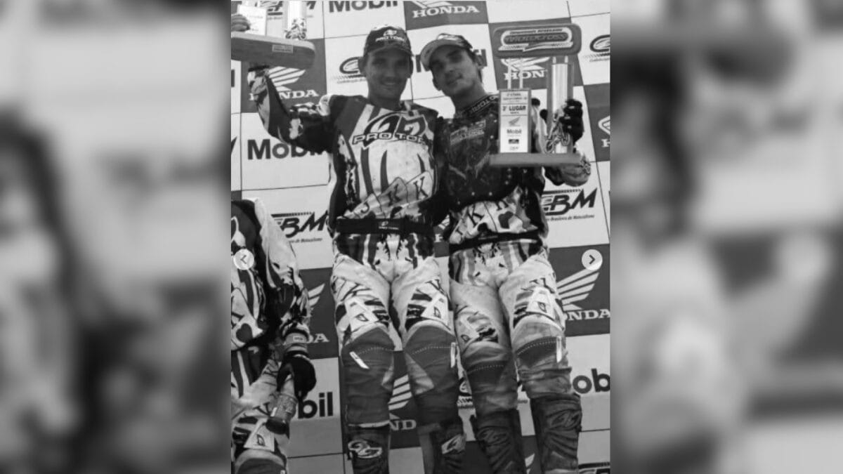 Irmão faz homenagem a Chumbinho Becker, lenda do Motocross morto em SC Meu ídolo