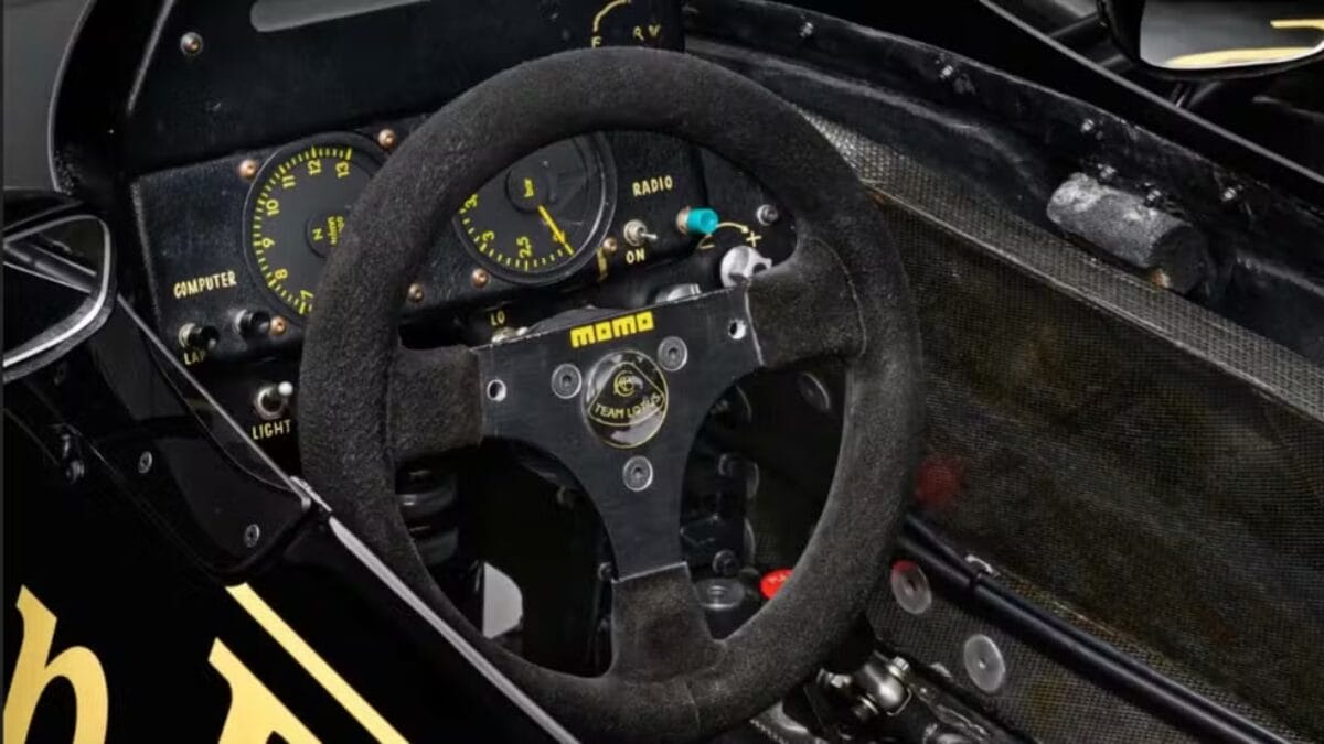 Lotus de Ayrton Senna (Foto: Divulga&ccedil;&atilde;o)