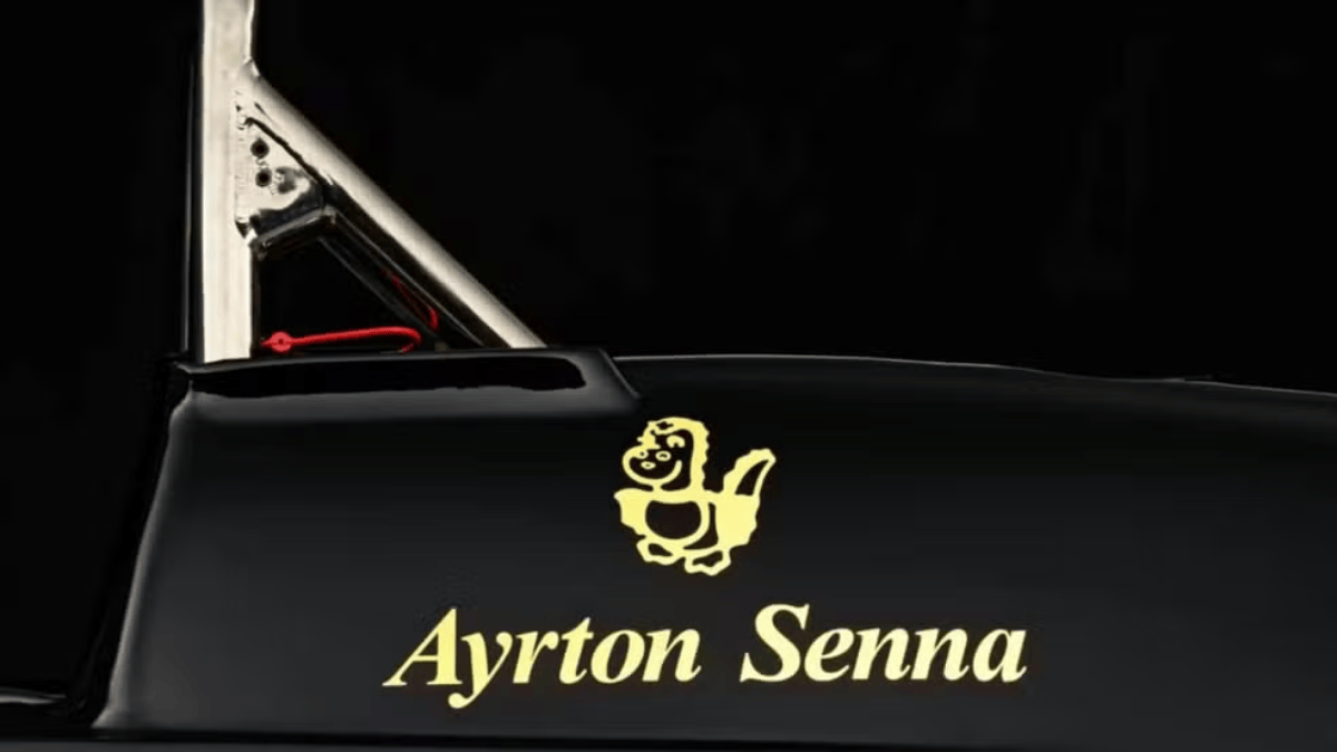 Lotus de Ayrton Senna (Foto: Divulga&ccedil;&atilde;o)