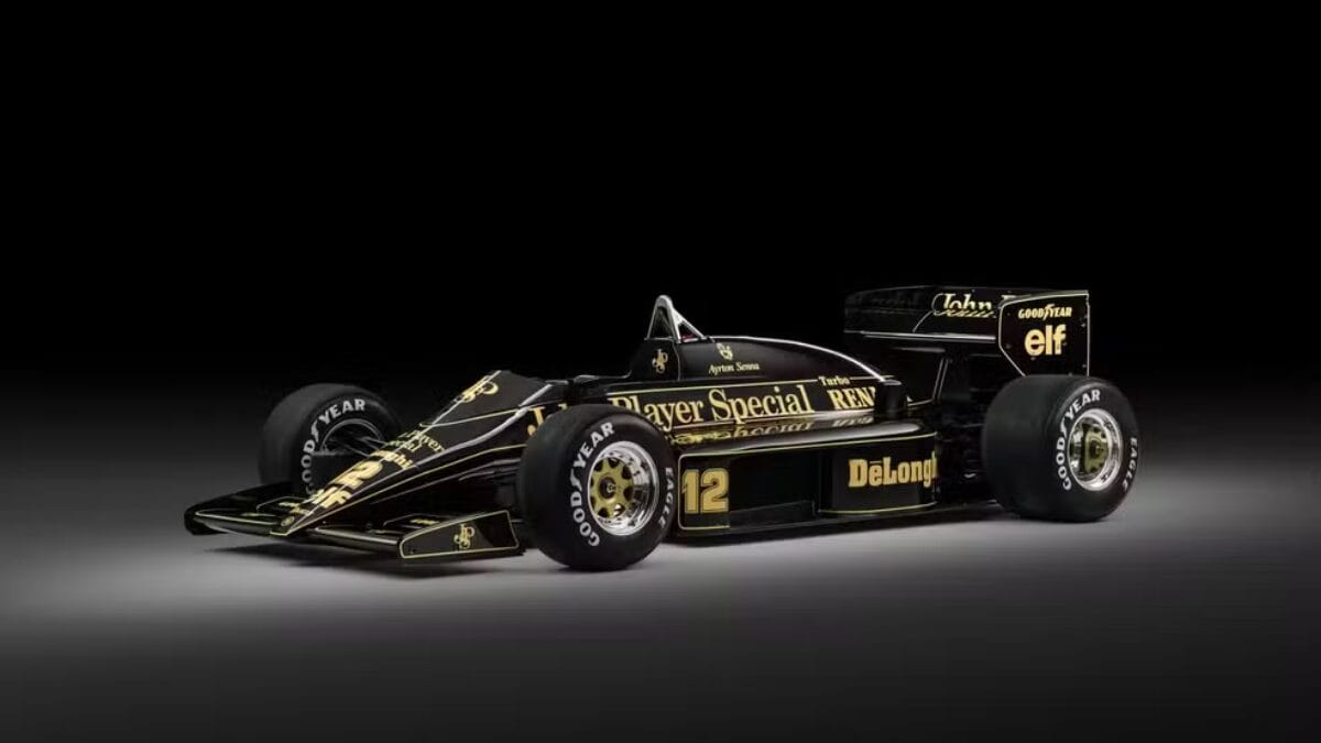 Lotus de Ayrton Senna (Foto: Divulga&ccedil;&atilde;o)