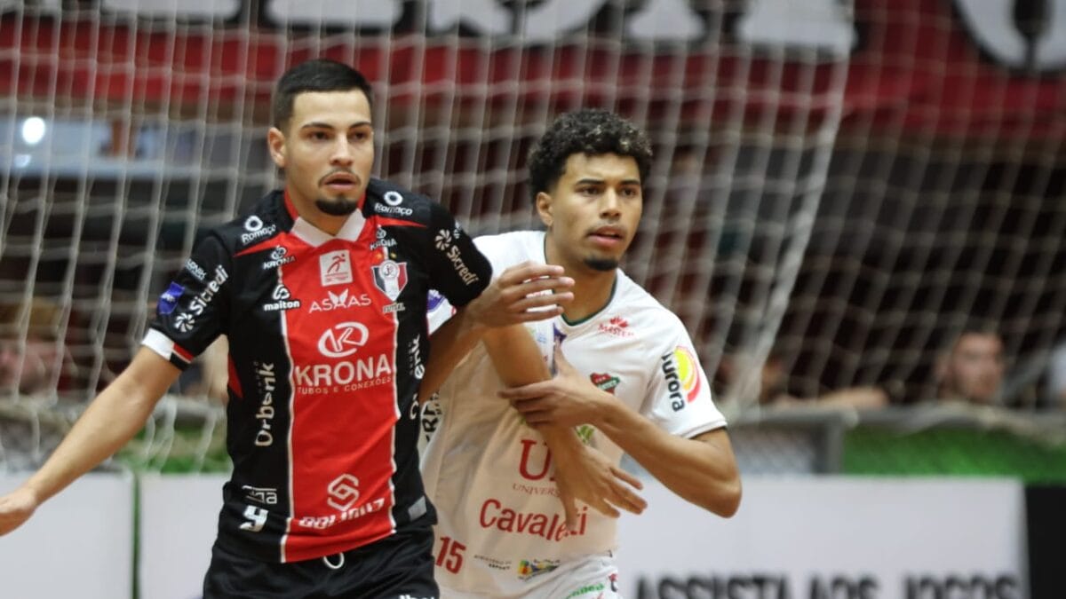 Atlântico 1 x 3 Joinville pela Super Copa Brasil de Futsal - Imagem: Edson Castro/CBFS