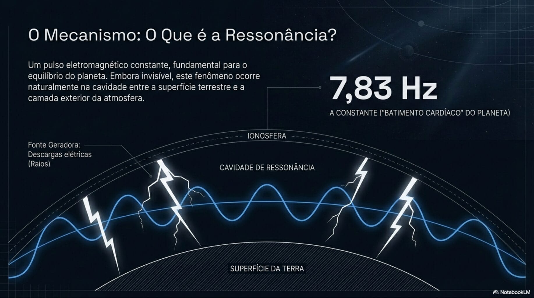O aumento da ressonância Schumann em fevereiro reacendeu o interesse científico sobre o fenômeno