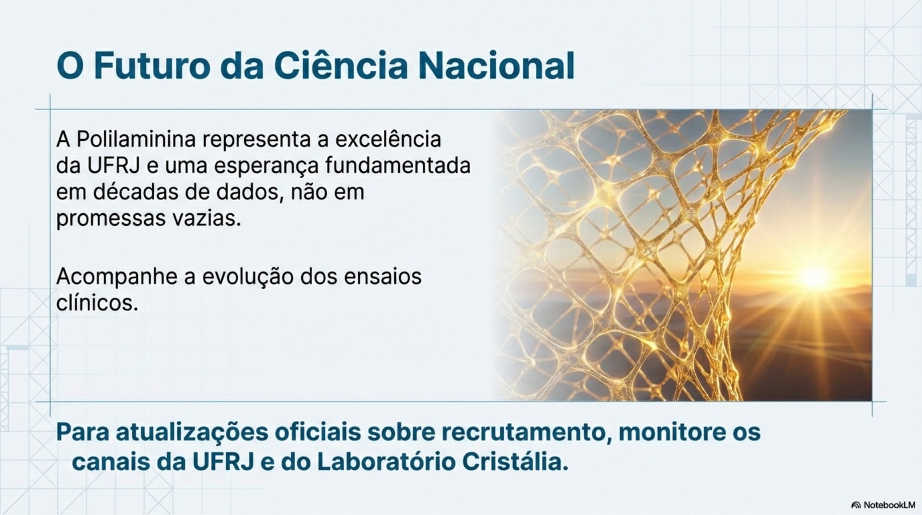 O que &eacute; a Polilaminina