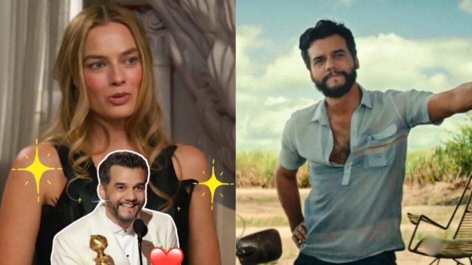 Que homem lindo o comentário de Margot Robbie sobre Wagner Moura