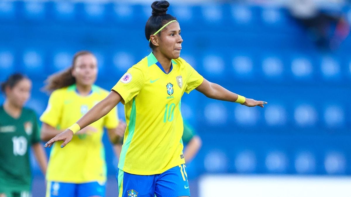 Brasil goleou a Bolívia com tranquilidade (Foto: Staff Images Woman, CBF)