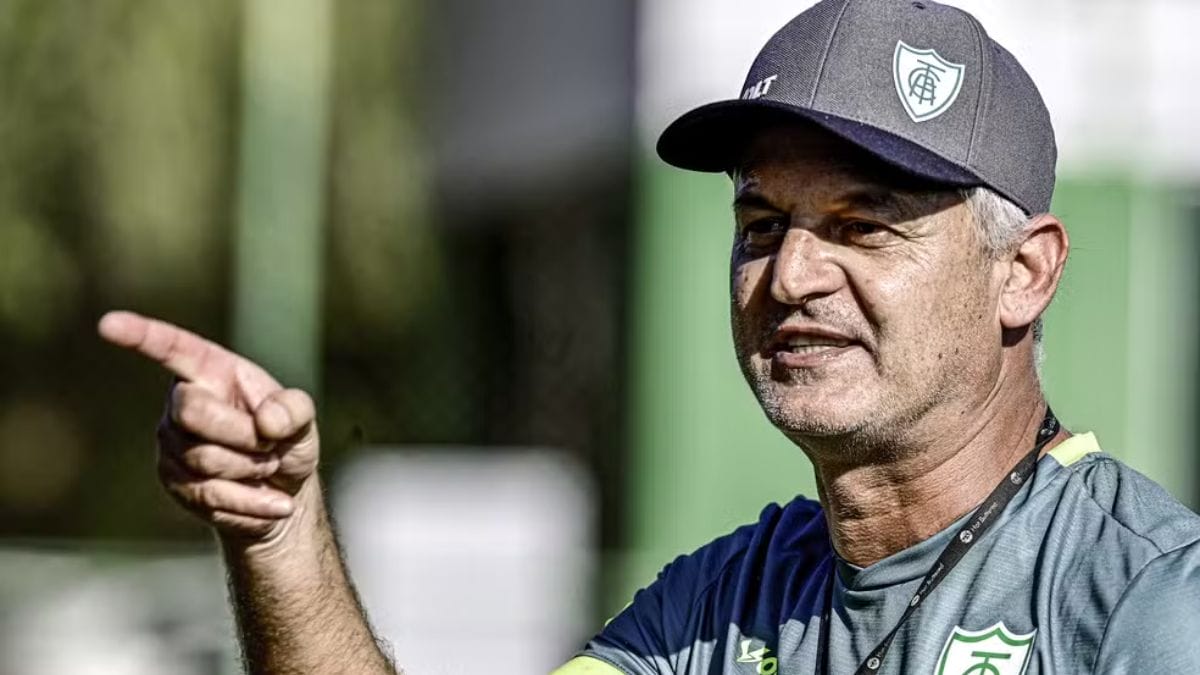 Último trabalho de Lisca foi no América-MG (Foto: Mourão Panda, América)