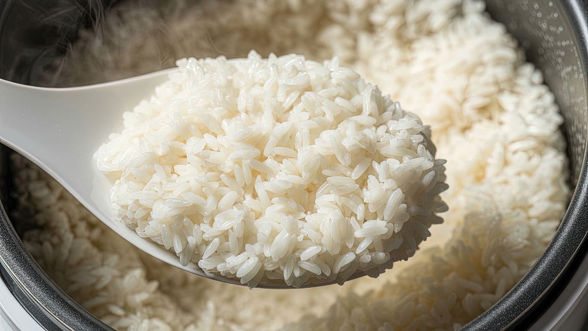 arroz cozido