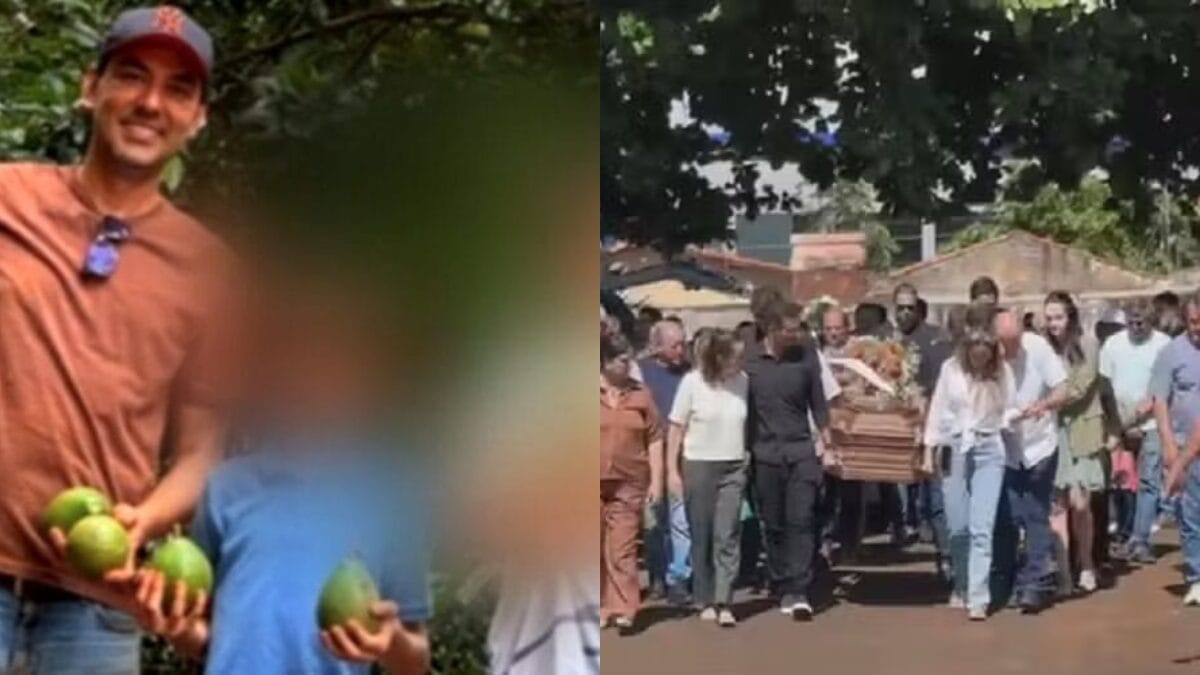 Velório de segundo filho baleado por secretário em Itumbiara é marcado por emoção