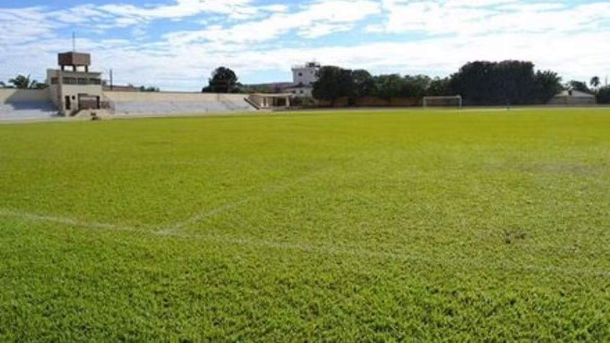 Abecat x Atlético-GO no estádio no estádio Luiz Benedito, em Ouvidor