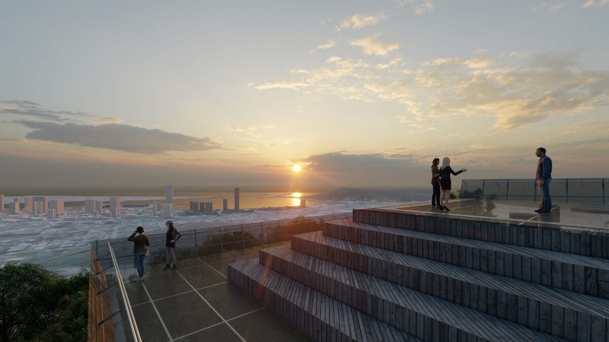 Obras de urbaniza&ccedil;&atilde;o no Morro da Cruz em Itaja&iacute;