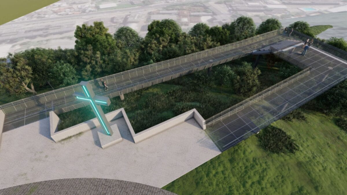 Obras de urbaniza&ccedil;&atilde;o no Morro da Cruz em Itaja&iacute;