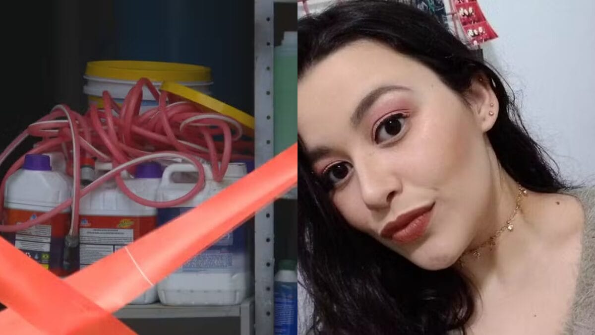 Juliana tinha 27 anos e estava na aula com o marido, que está em estado grave (Foto: TV Globo, Reprodução; Redes sociais, Reprodução)
