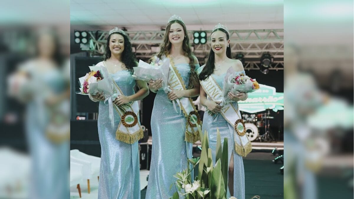 Realeza eleita da 24&ordf; Festa do Chimarr&atilde;o