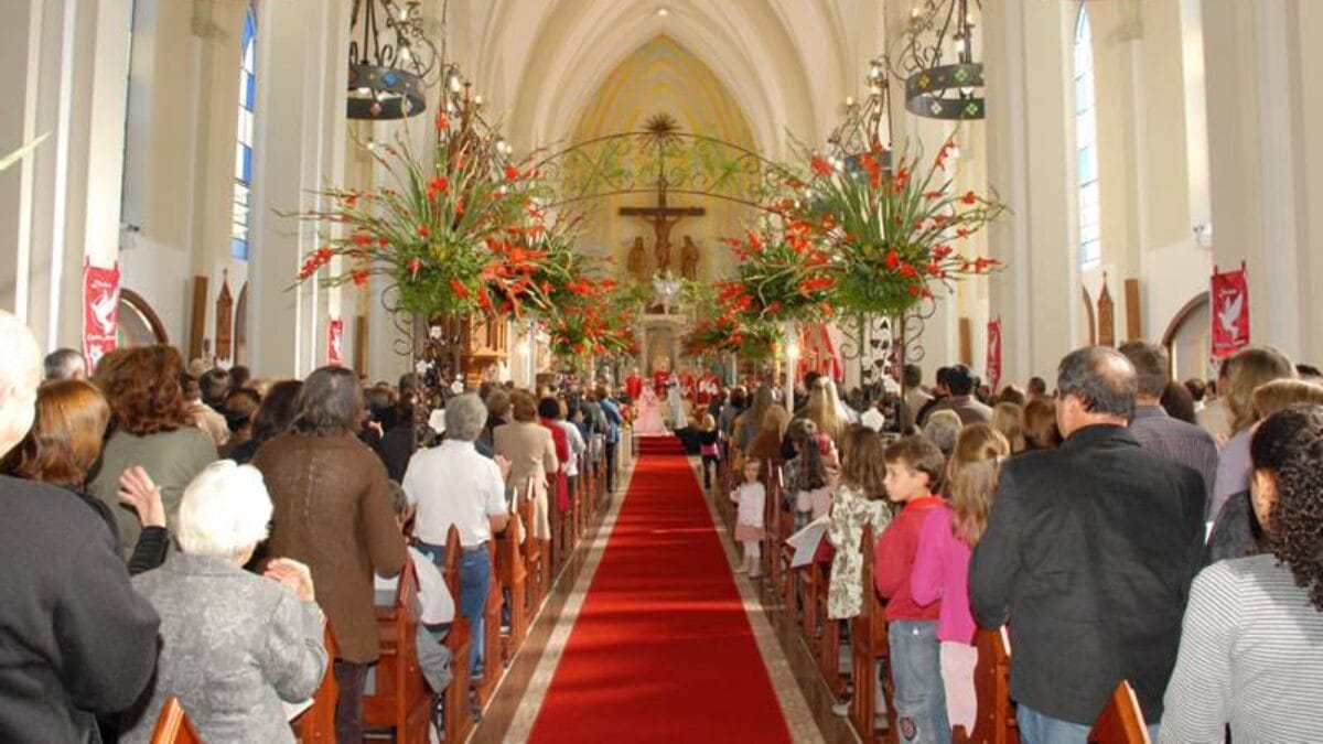 Festa do Divino Espírito Santo em Santo Amaro (Foto: Portal de Turismo de Santo Amaro da Imperatriz, Divulgação)