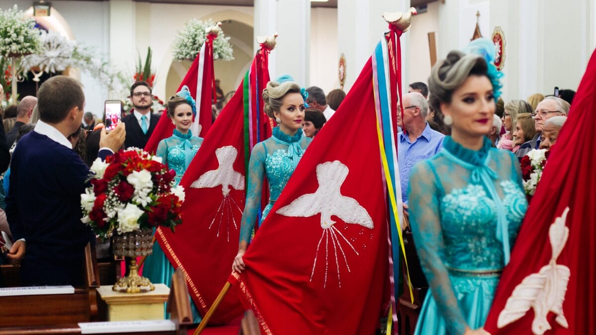 Festa do Divino Espírito Santo em Santo Amaro (Foto: Portal de Turismo de Santo Amaro da Imperatriz, Divulgação)