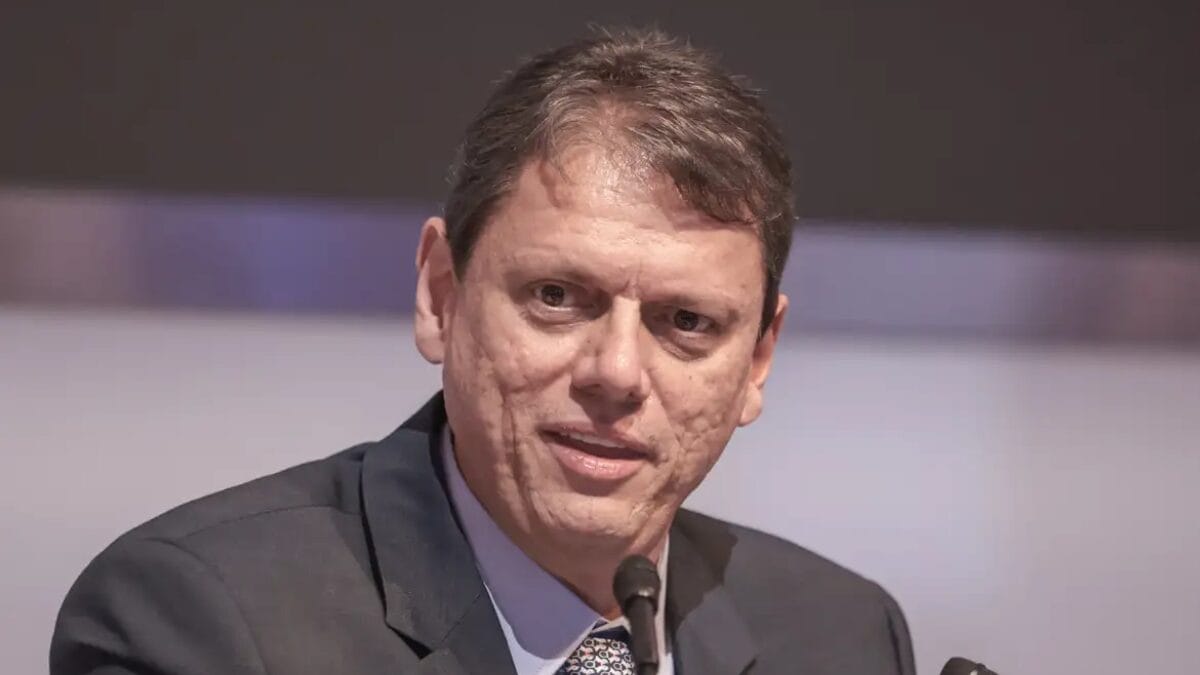 Tarcísio é o governador de São Paulo (Foto: Paulo Pinto, Agência Brasil)